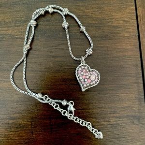Brighton necklace - breast cancer awareness